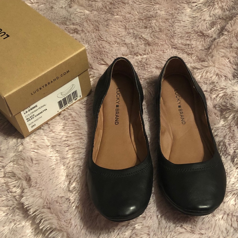 Lucky Brand Emmie Ballet Flats Black